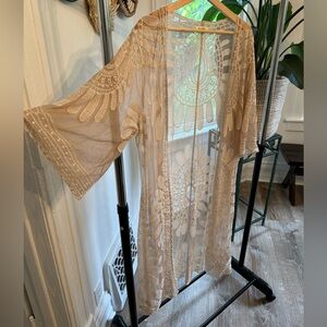 Boho cover up NWOT size L